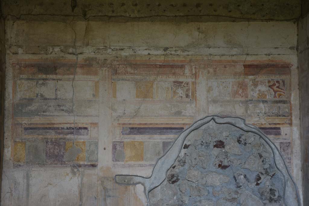 VI 11 10 Pompeii October 2017 Room 46 Detail Of Upper North Wall In